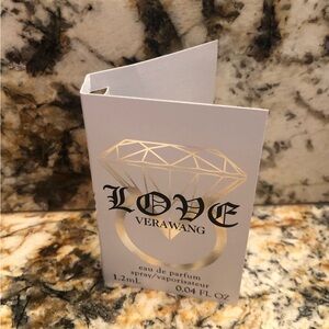 Love by Vera Wang Sample Vial Spray Card
